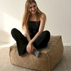 Canapé poire pouf ottoman 28 x 28 pour salon