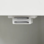 Table d'appoint de ferme avec station de recharge et rangement USB