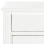 Table de chevet à 3 tiroirs Georgeann White