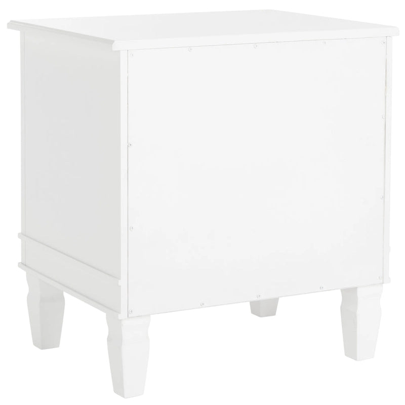 Table de chevet à 3 tiroirs Georgeann White