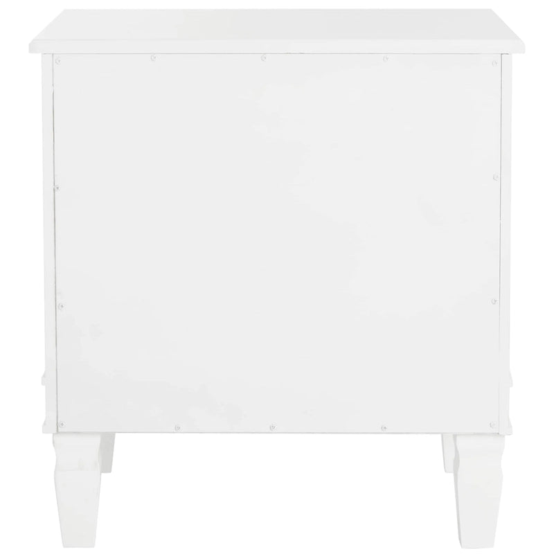 Table de chevet à 3 tiroirs Georgeann White