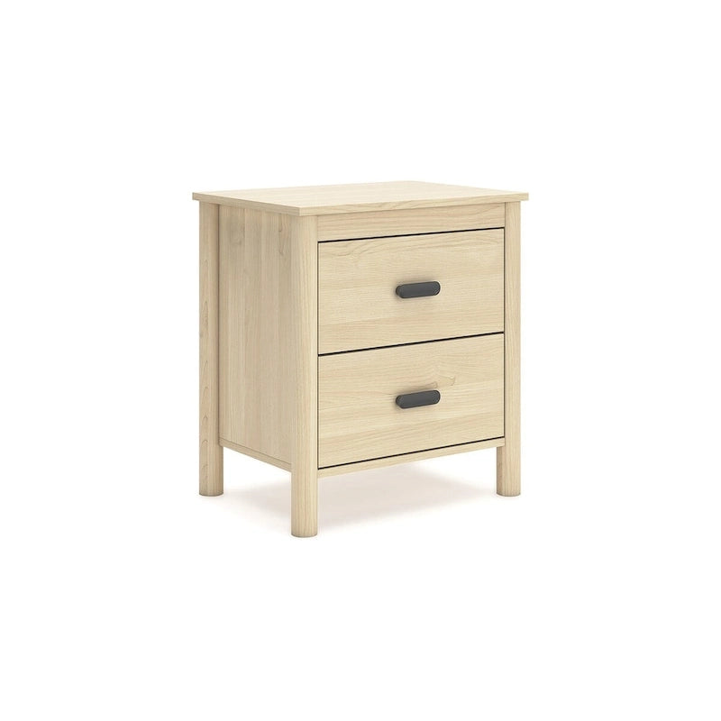 Tête de lit, commode et table de chevet Cabinella couleur Havane