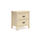 Tête de lit, commode et table de chevet Cabinella couleur Havane