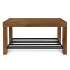 Banc d'entrée de ferme