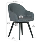 Fauteuil pivotant Dome