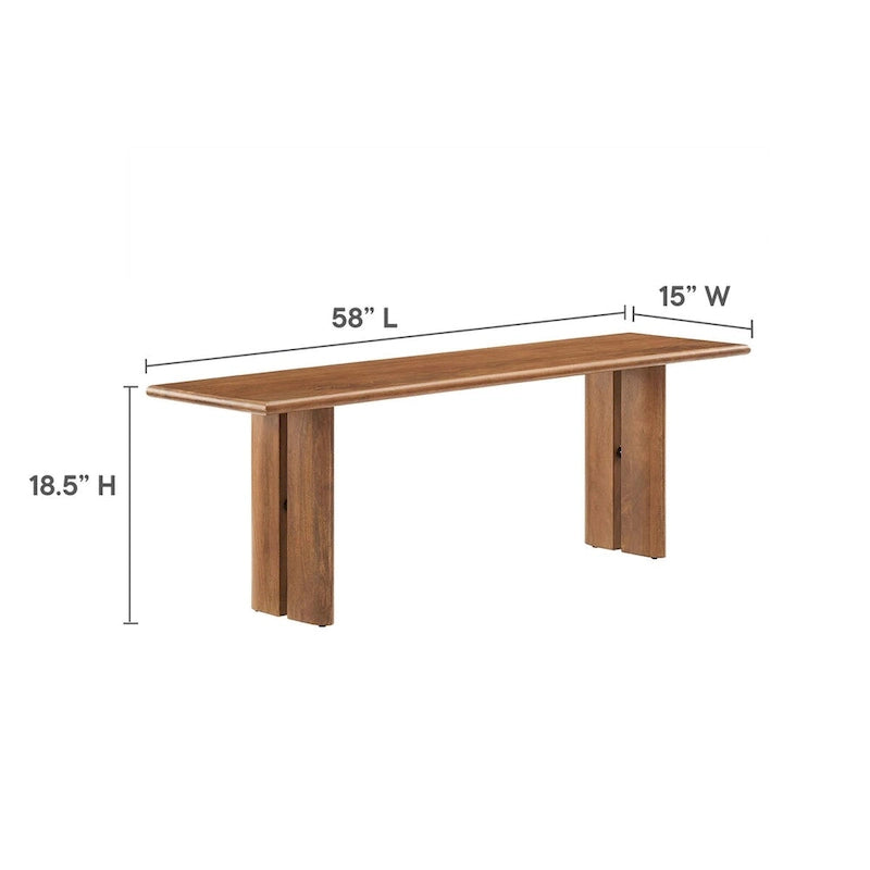 Banc en bois Amistad 58