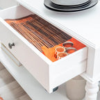 Console Jowin en bois blanc