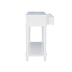 Console Jowin en bois blanc
