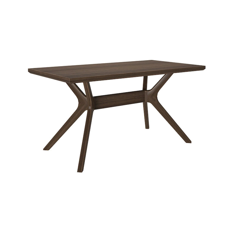 Table à manger rectangulaire pieds croisés