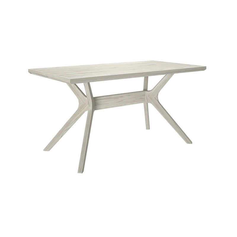 Table à manger rectangulaire pieds croisés