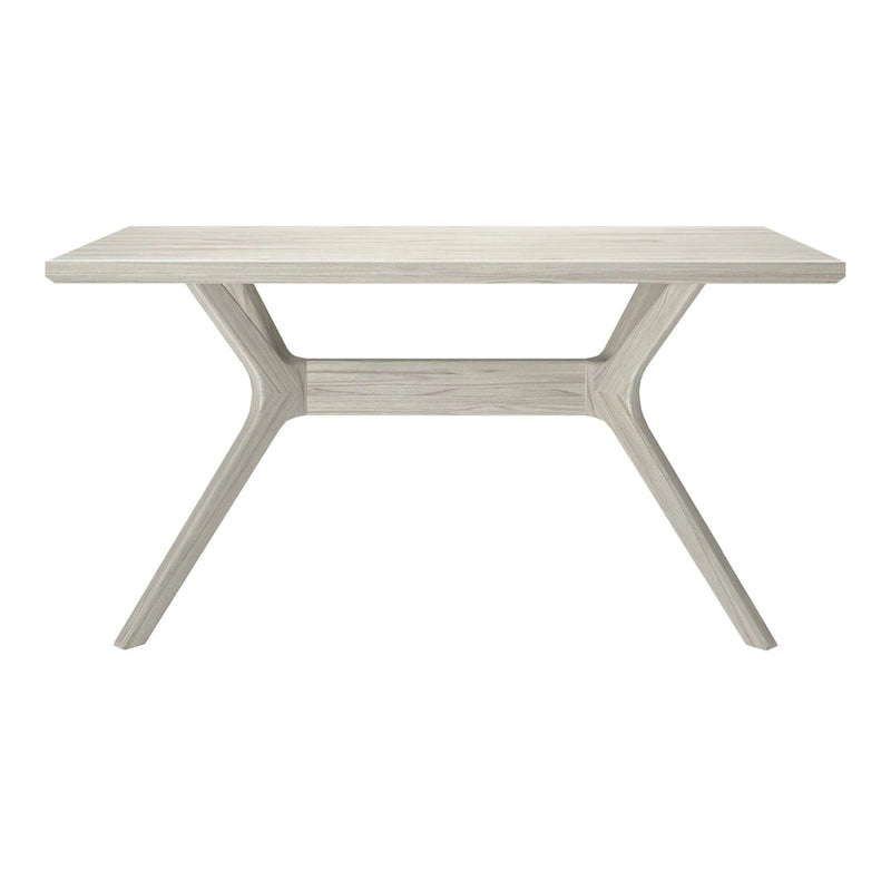 Table à manger rectangulaire pieds croisés