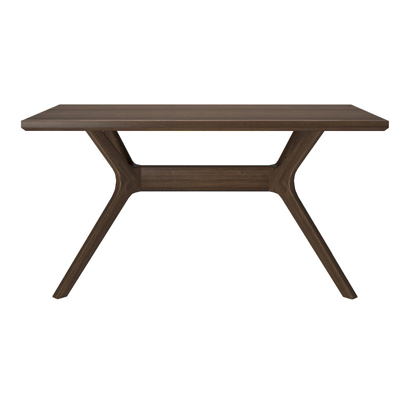 Table à manger rectangulaire pieds croisés