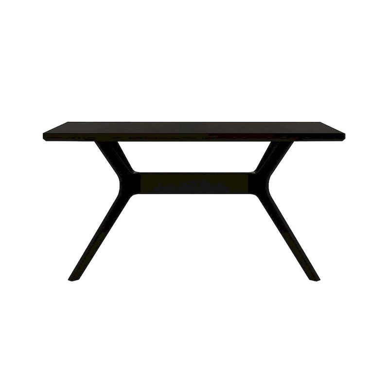 Table à manger rectangulaire pieds croisés