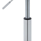 Tabouret roulant de salon/spa en similicuir sans dossier