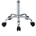 Tabouret roulant de salon/spa en similicuir sans dossier