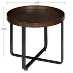 Table d'appoint ronde Zabel