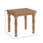 Table d'appoint à pieds tournés