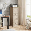 Classeur vertical en bois à 4 tiroirs de 130 cm de haut, pour formats A4/Lettre